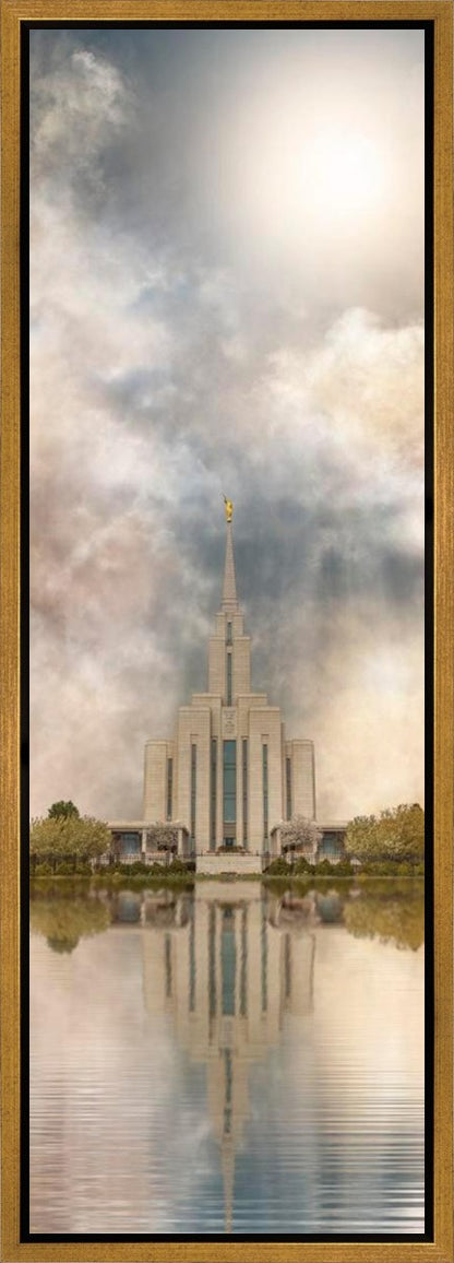 Millennial Reflection Oquirrh Mountain Temple