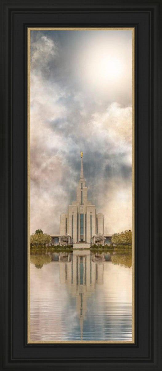 Millennial Reflection Oquirrh Mountain Temple