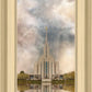 Millennial Reflection Oquirrh Mountain Temple