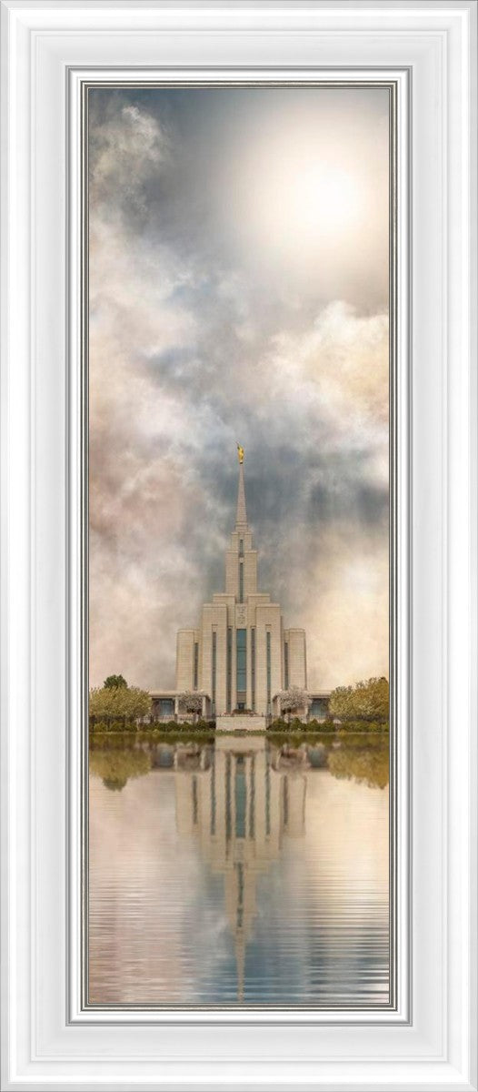 Millennial Reflection Oquirrh Mountain Temple