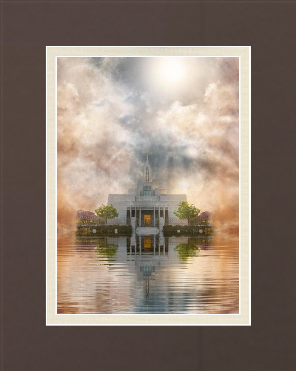 Millennial Reflection Draper Temple