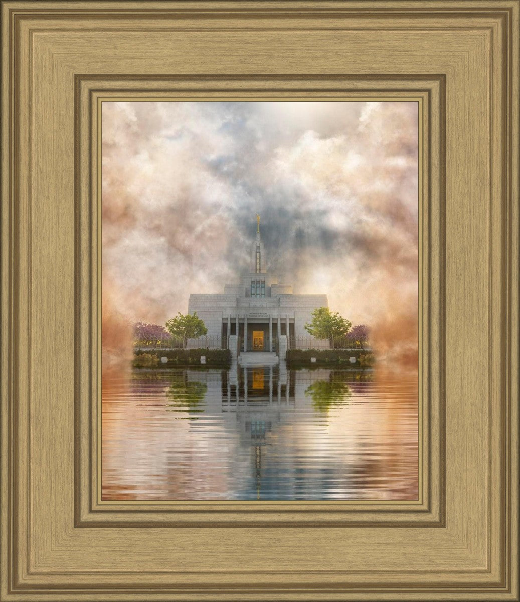 Millennial Reflection Draper Temple