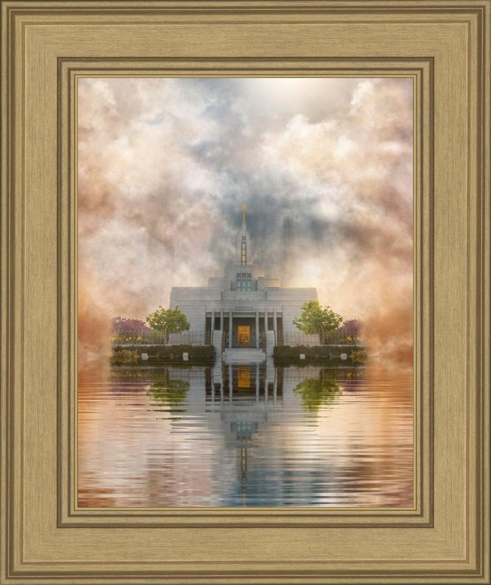 Millennial Reflection Draper Temple