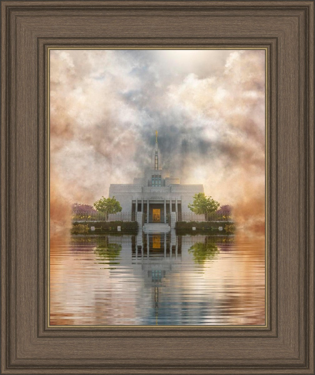 Millennial Reflection Draper Temple