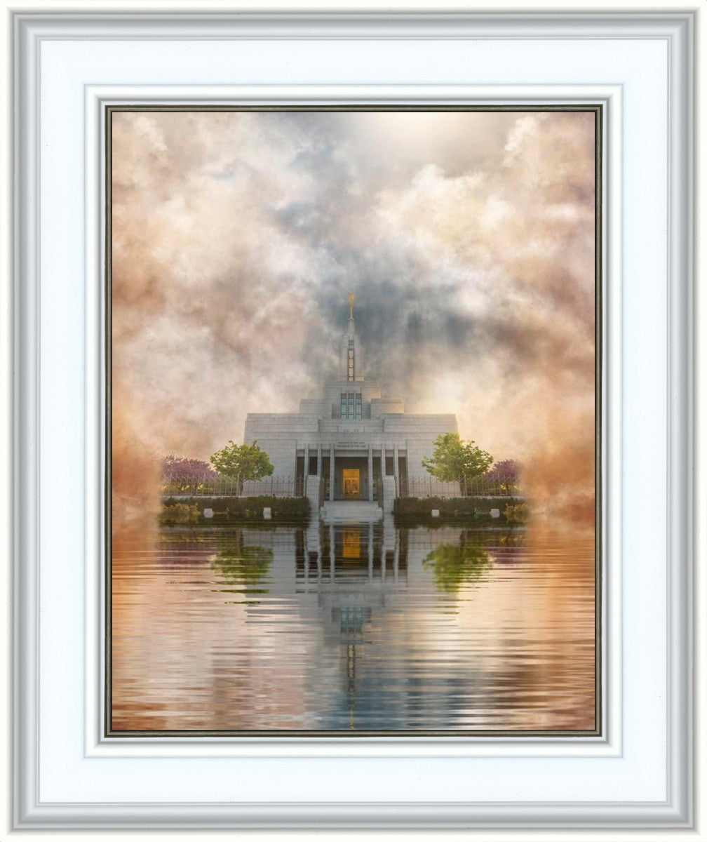 Millennial Reflection Draper Temple