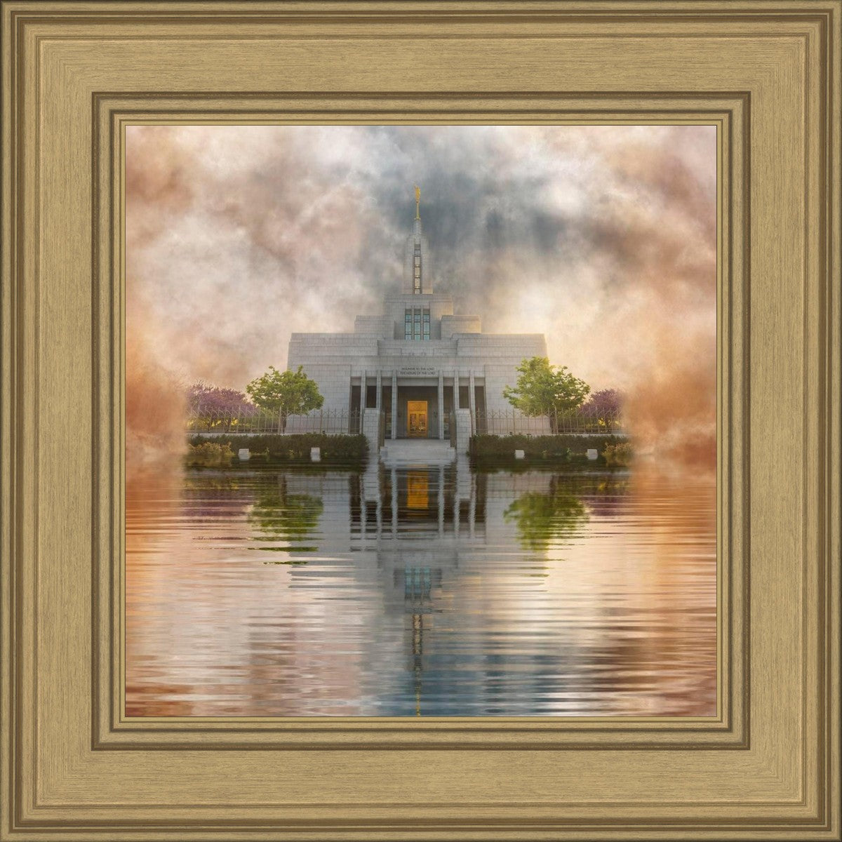 Millennial Reflection Draper Temple