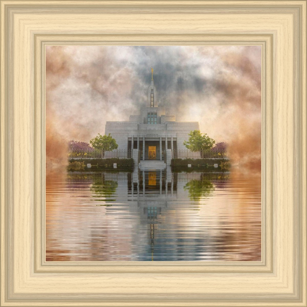 Millennial Reflection Draper Temple