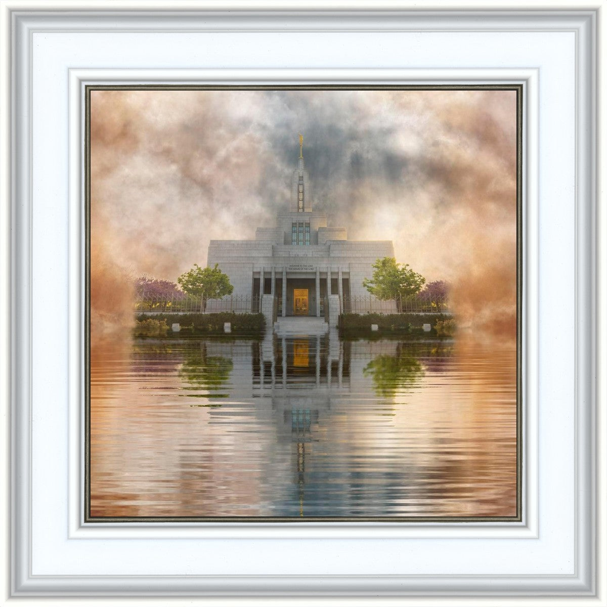 Millennial Reflection Draper Temple