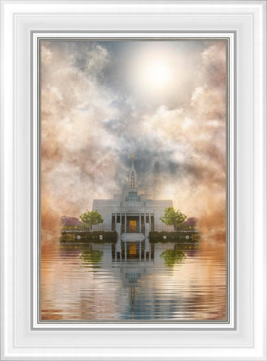 Millennial Reflection Draper Temple