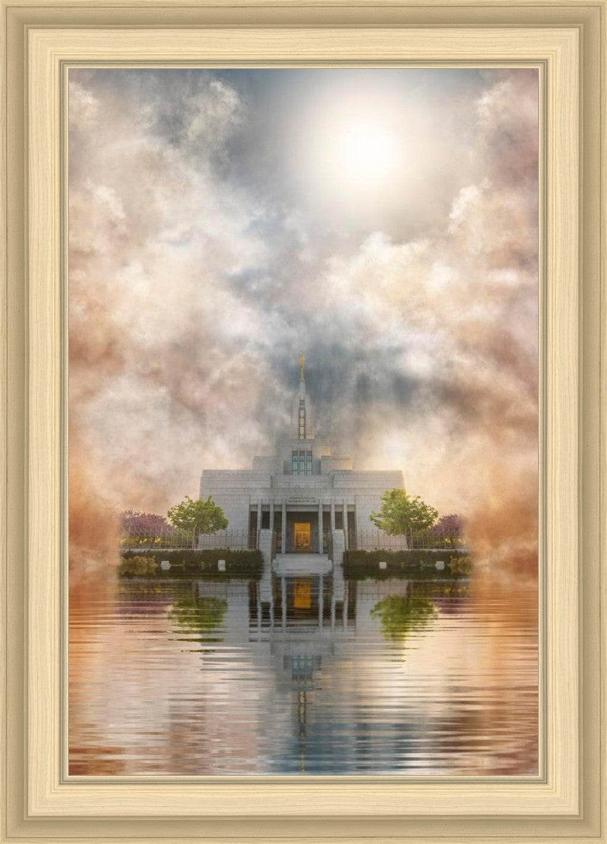 Millennial Reflection Draper Temple