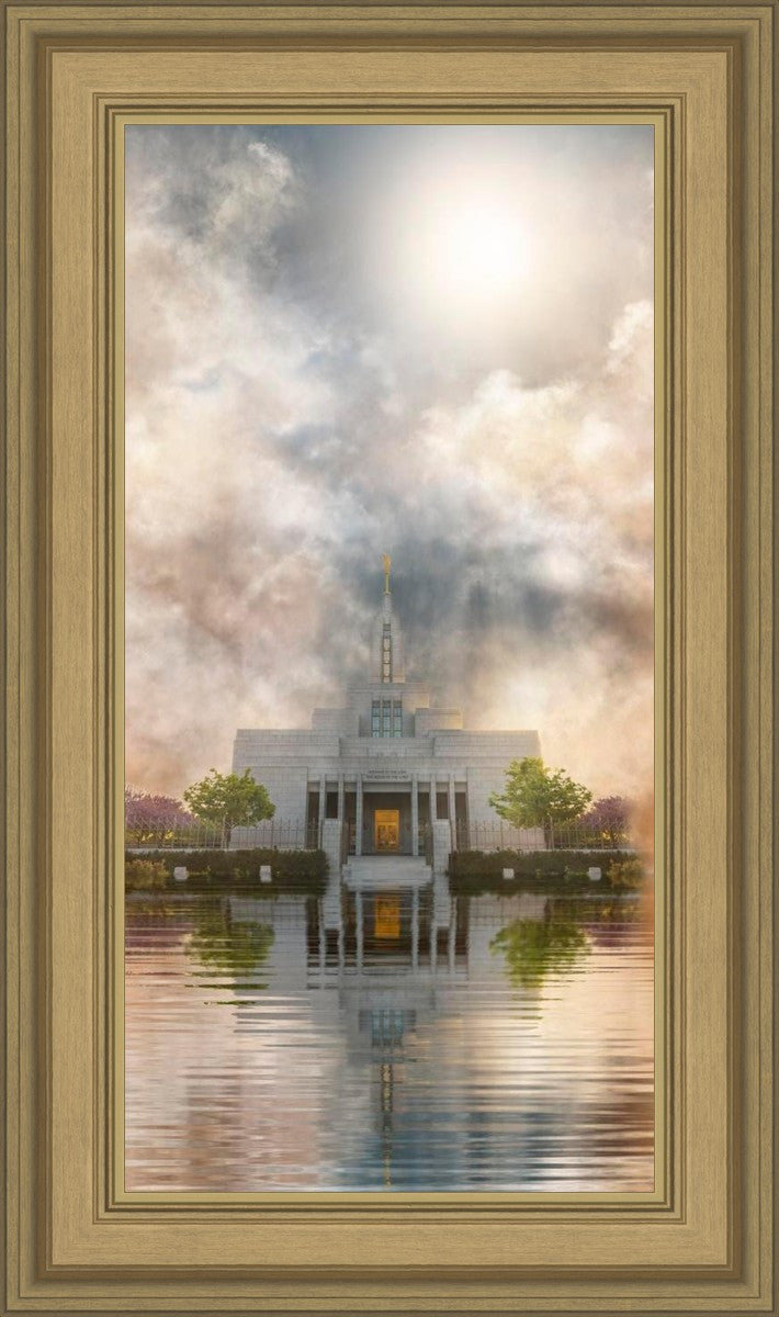 Millennial Reflection Draper Temple