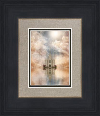 Millennial Reflection Brigham City Utah Temple