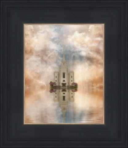 Millennial Reflection Brigham City Utah Temple