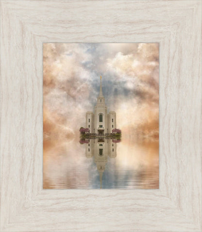 Millennial Reflection Brigham City Utah Temple