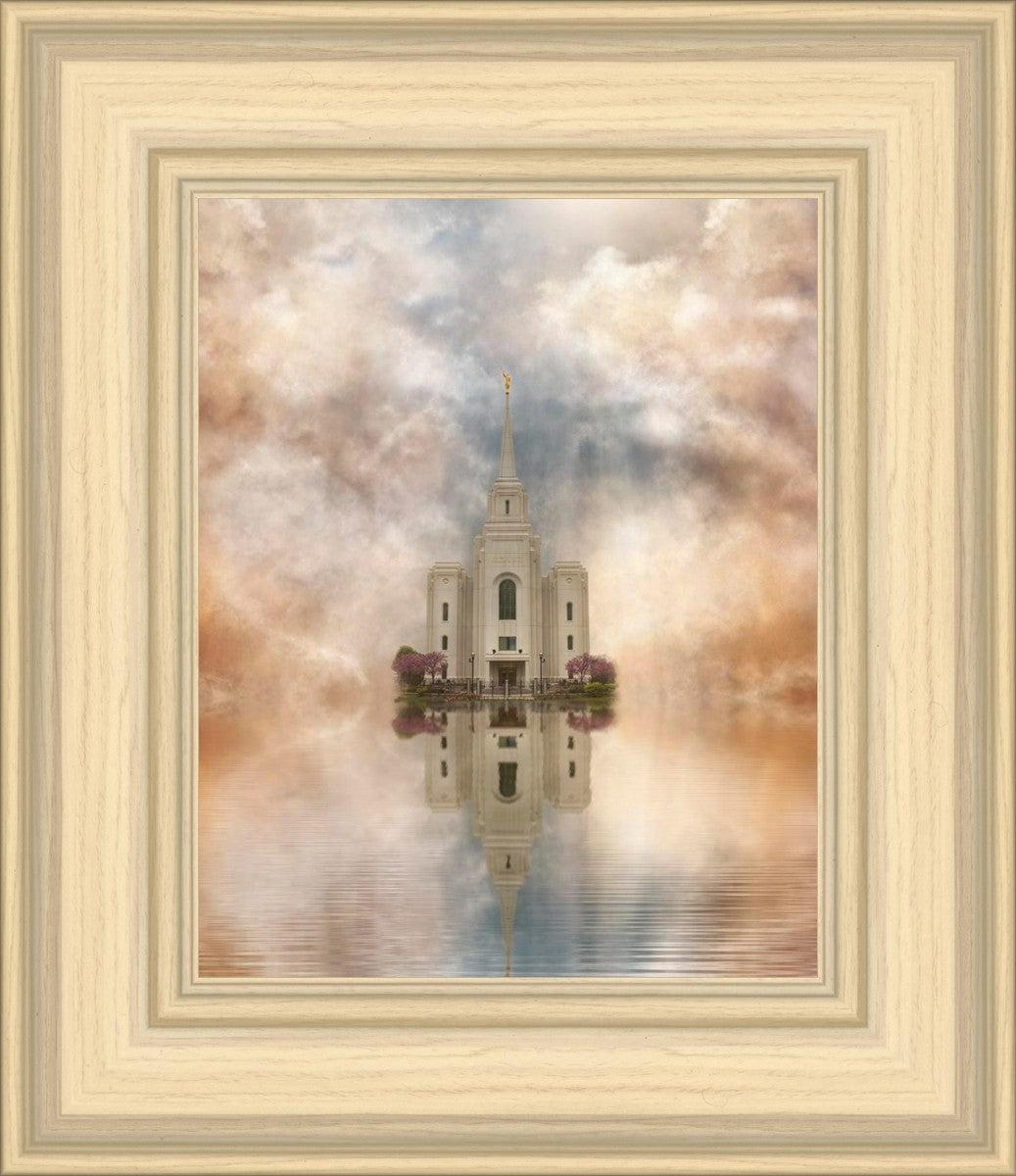 Millennial Reflection Brigham City Utah Temple