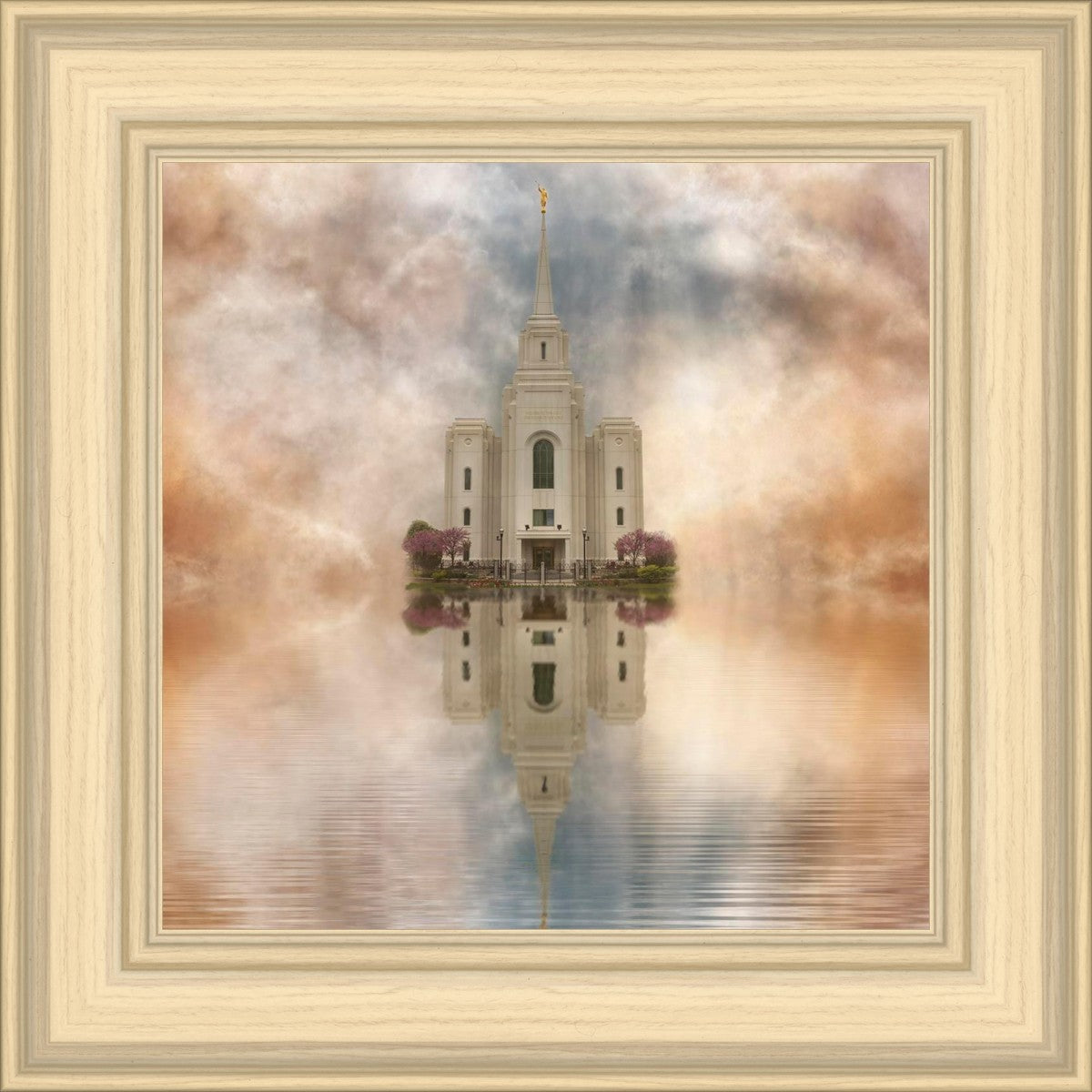 Millennial Reflection Brigham City Utah Temple