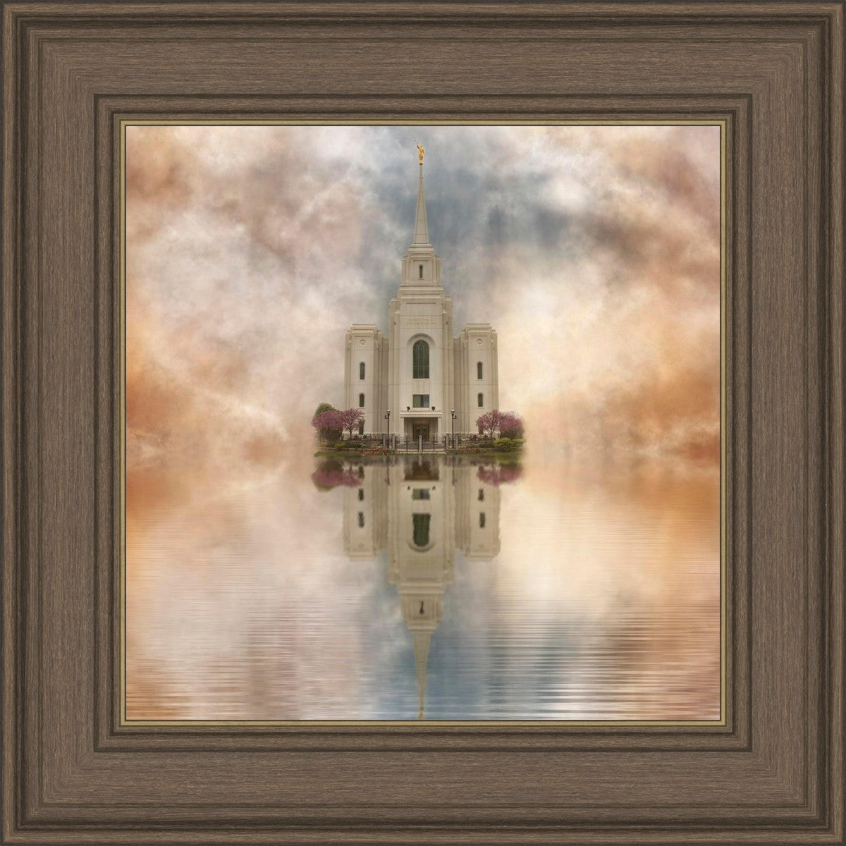 Millennial Reflection Brigham City Utah Temple