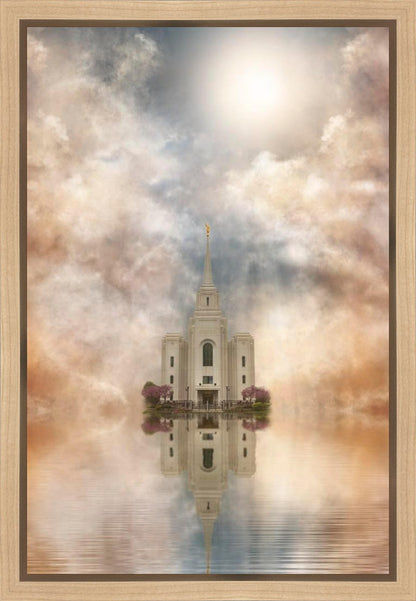 Millennial Reflection Brigham City Utah Temple