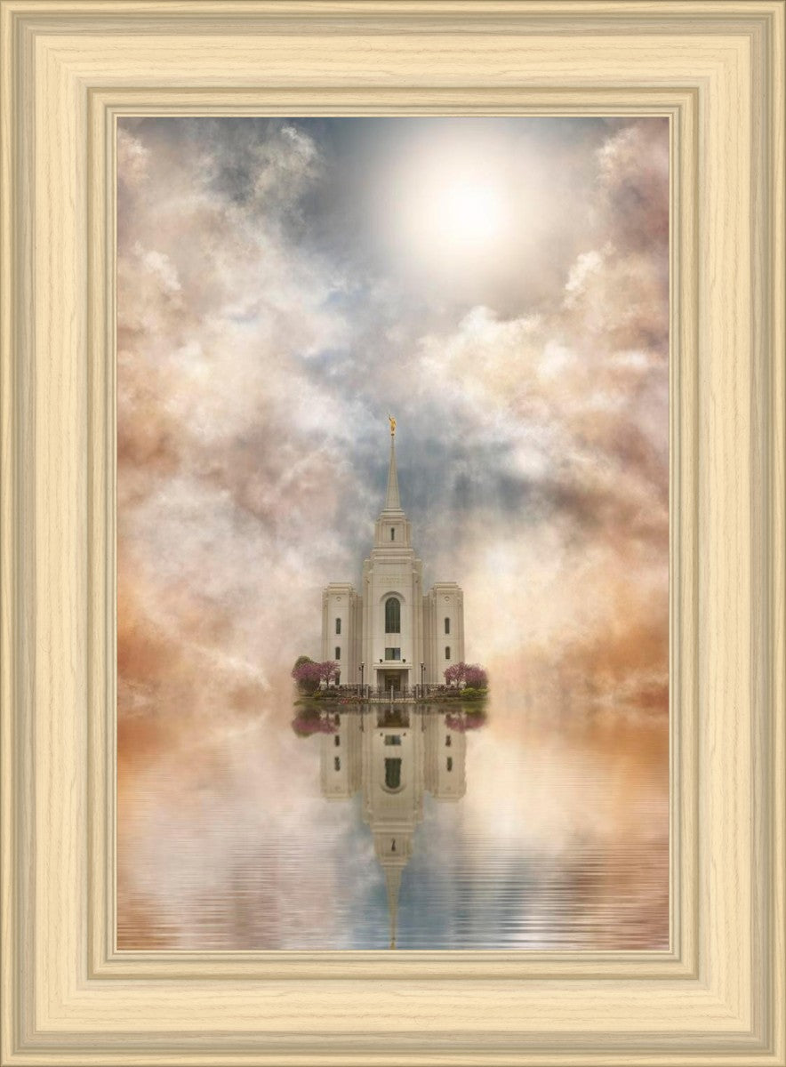 Millennial Reflection Brigham City Utah Temple