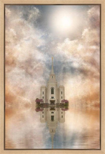 Millennial Reflection Brigham City Utah Temple