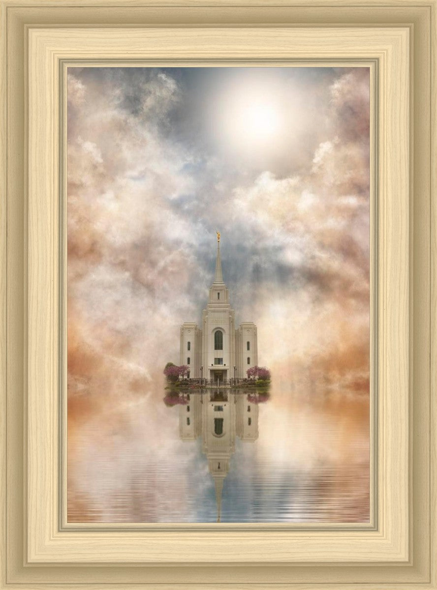 Millennial Reflection Brigham City Utah Temple
