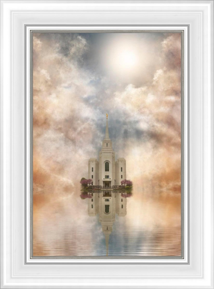 Millennial Reflection Brigham City Utah Temple