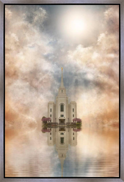 Millennial Reflection Brigham City Utah Temple