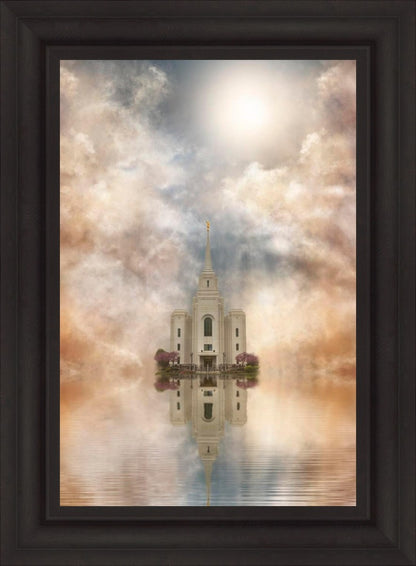 Millennial Reflection Brigham City Utah Temple