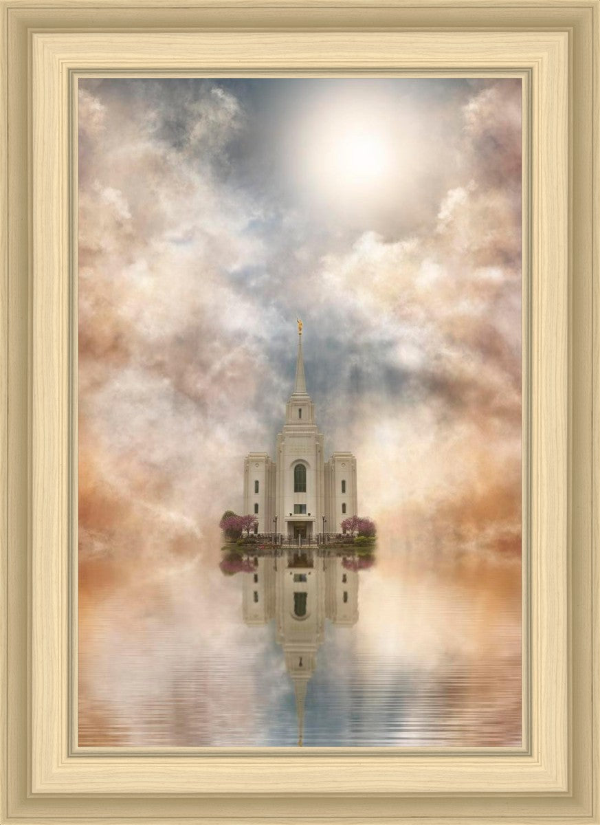 Millennial Reflection Brigham City Utah Temple