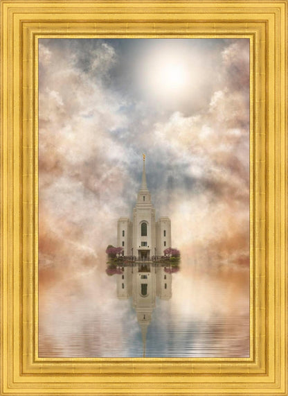Millennial Reflection Brigham City Utah Temple