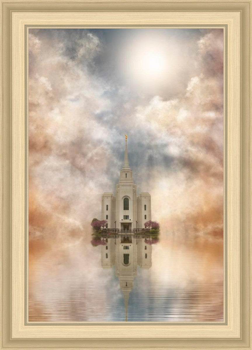 Millennial Reflection Brigham City Utah Temple