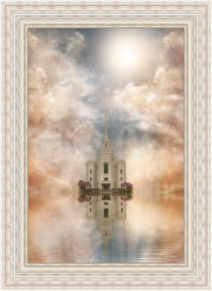 Millennial Reflection Brigham City Utah Temple