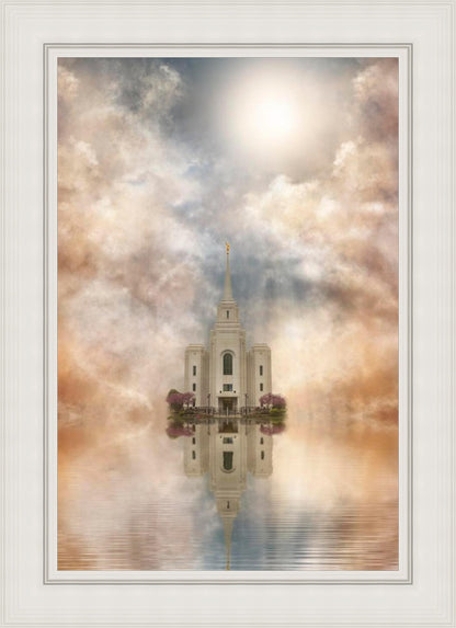 Millennial Reflection Brigham City Utah Temple