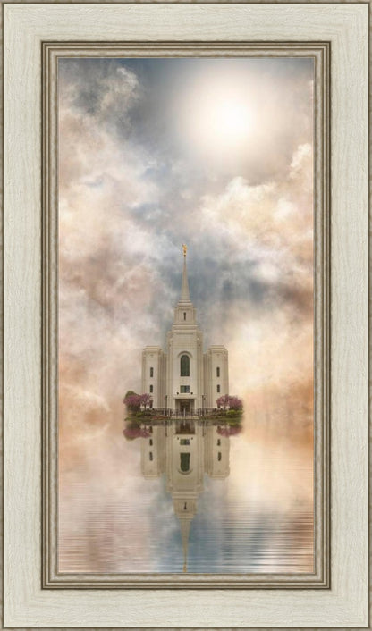 Millennial Reflection Brigham City Utah Temple