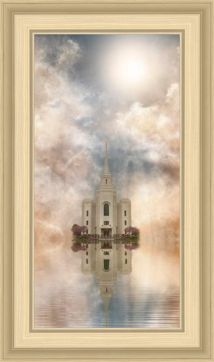 Millennial Reflection Brigham City Utah Temple