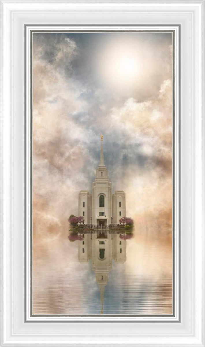 Millennial Reflection Brigham City Utah Temple