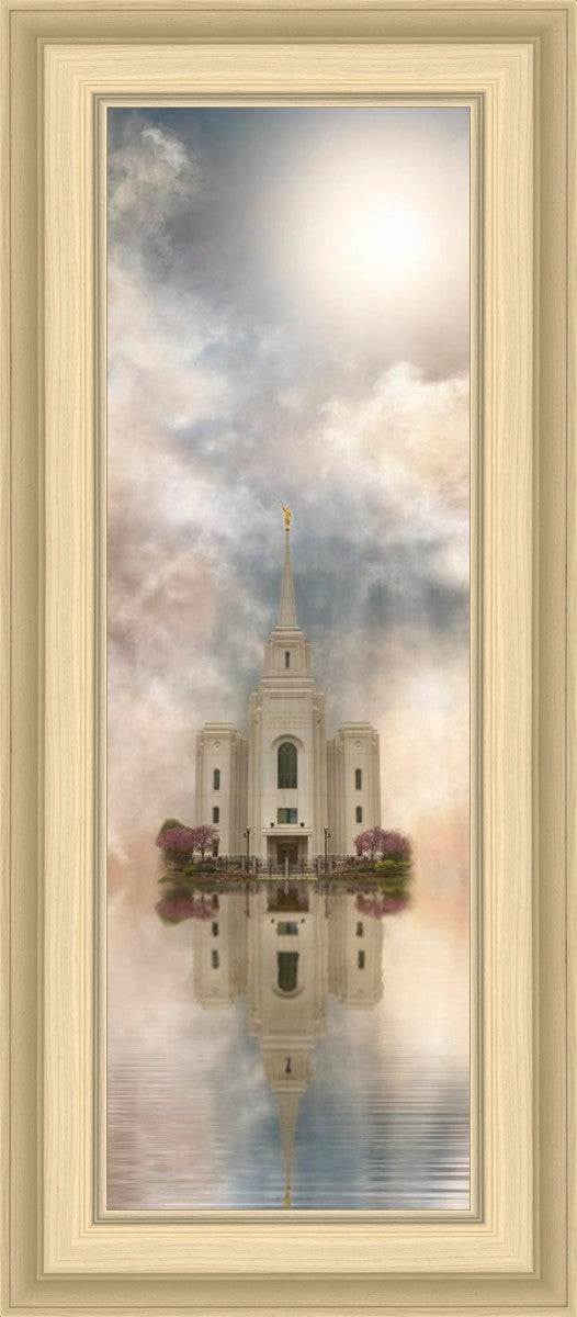 Millennial Reflection Brigham City Utah Temple