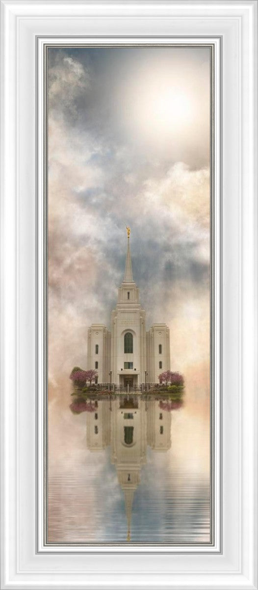 Millennial Reflection Brigham City Utah Temple