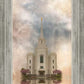 Millennial Reflection Brigham City Utah Temple