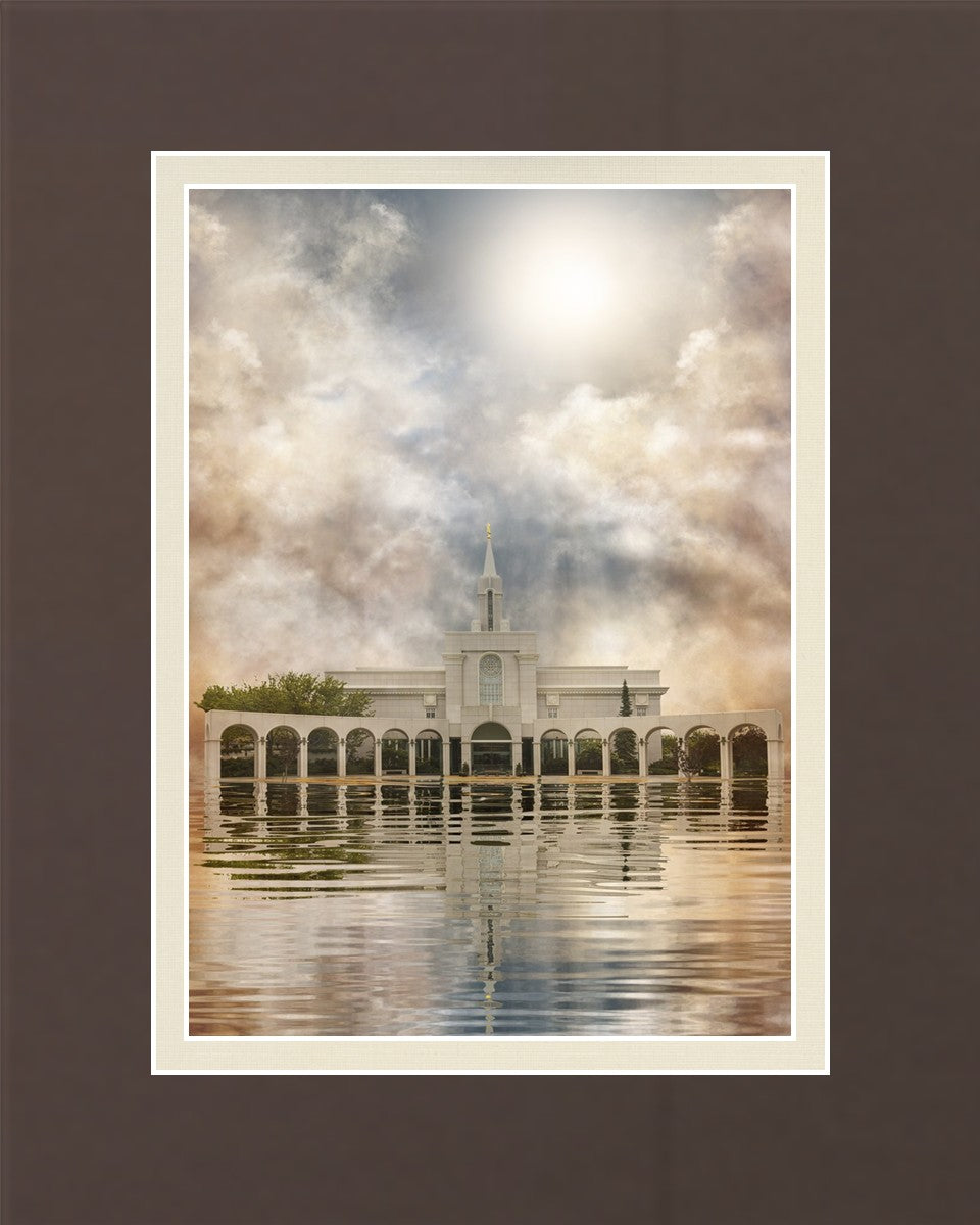 Millennial Reflection Bountiful Utah Temple