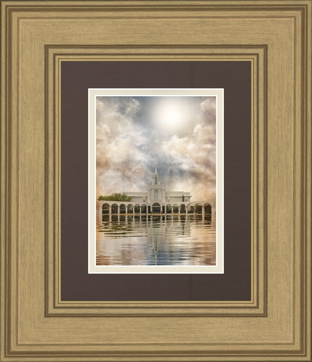 Millennial Reflection Bountiful Utah Temple