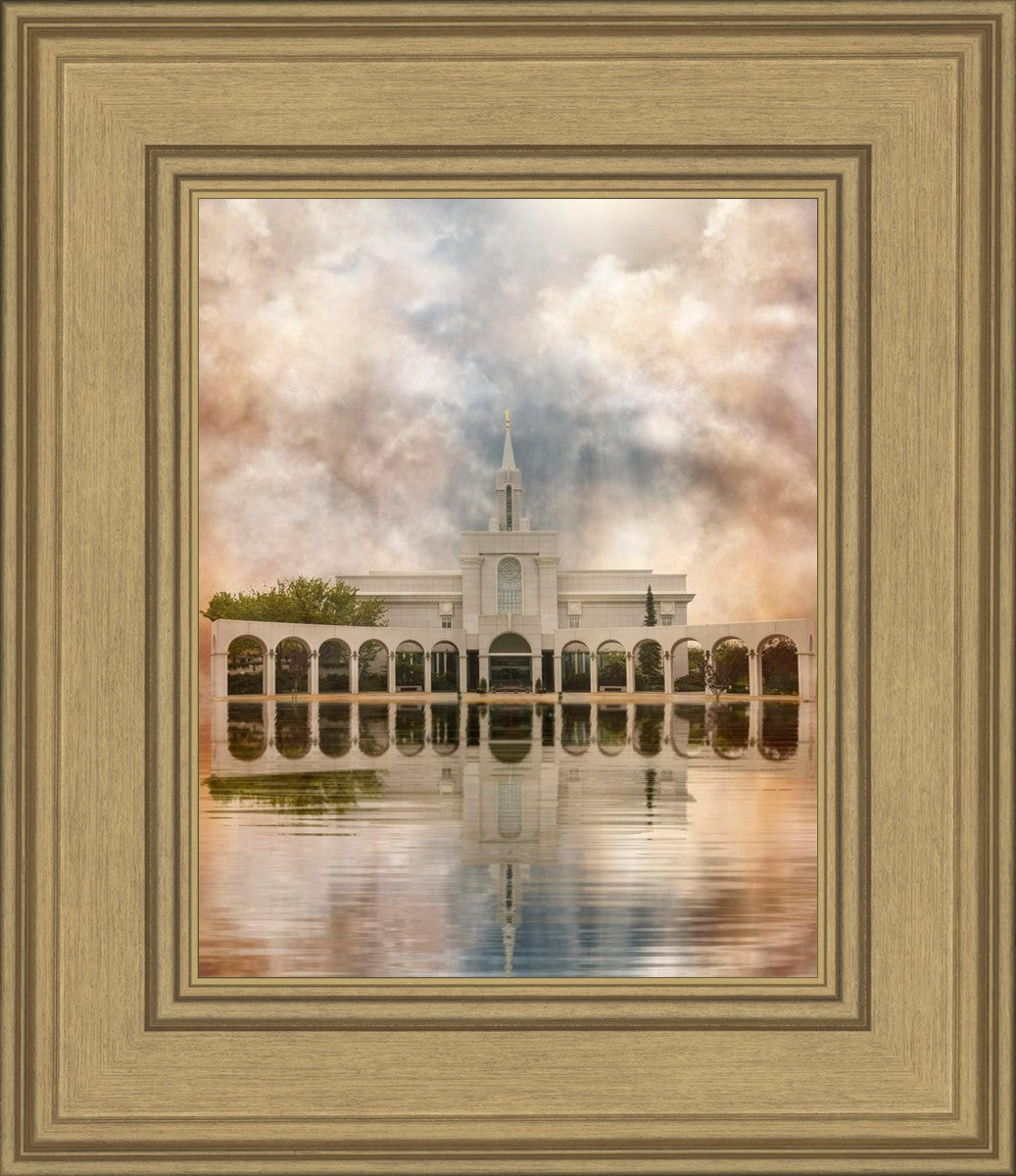 Millennial Reflection Bountiful Utah Temple