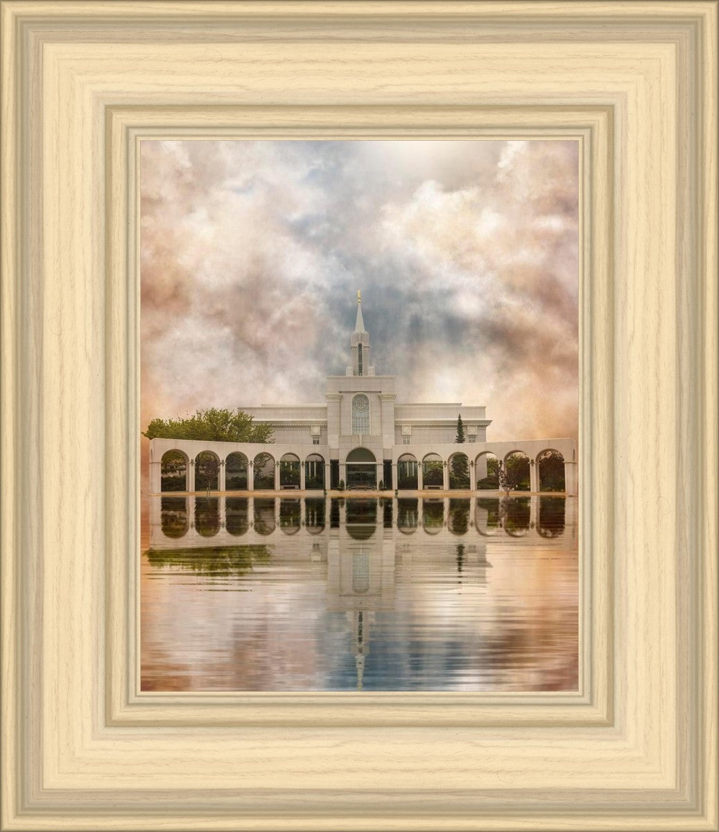 Millennial Reflection Bountiful Utah Temple