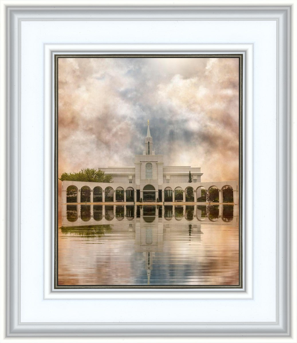 Millennial Reflection Bountiful Utah Temple