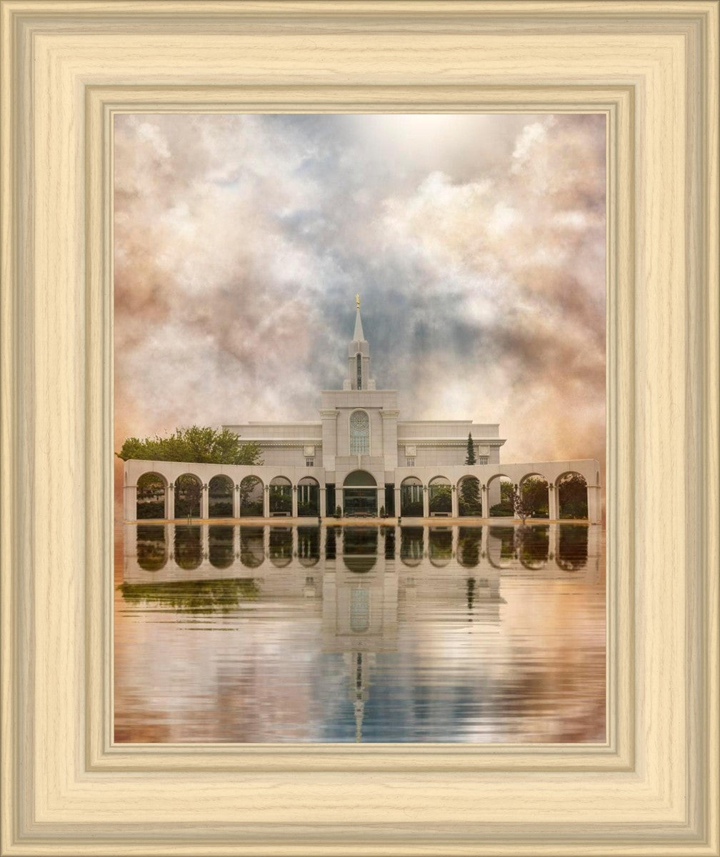 Millennial Reflection Bountiful Utah Temple