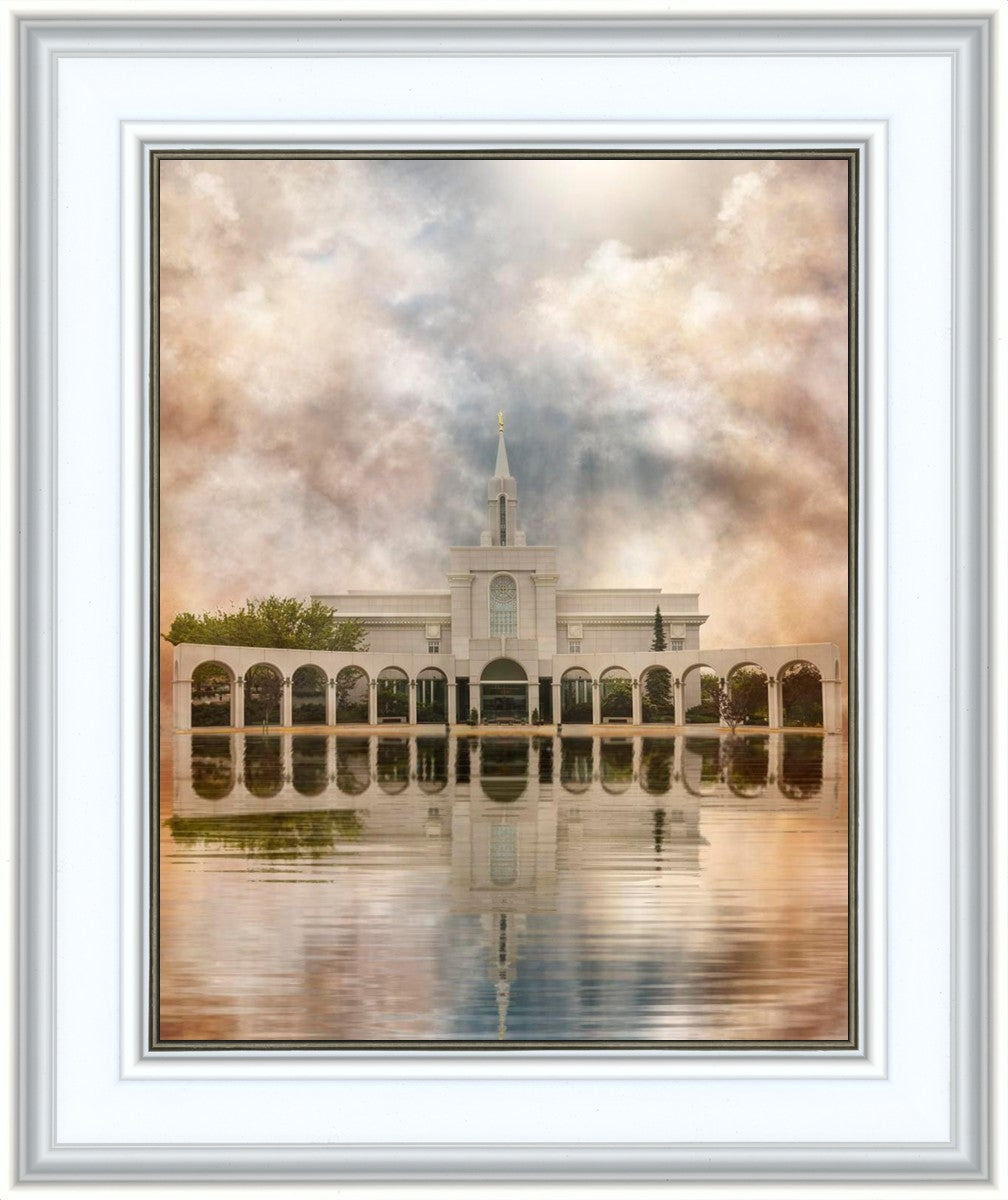 Millennial Reflection Bountiful Utah Temple