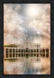 Millennial Reflection Bountiful Utah Temple Gallery Wrap