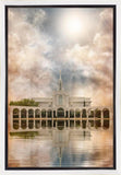 Millennial Reflection Bountiful Utah Temple Gallery Wrap