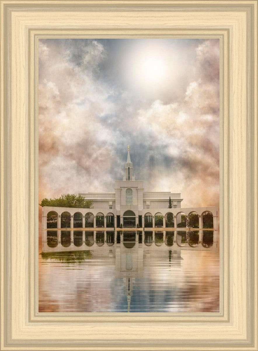 Millennial Reflection Bountiful Utah Temple
