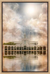 Millennial Reflection Bountiful Utah Temple Gallery Wrap